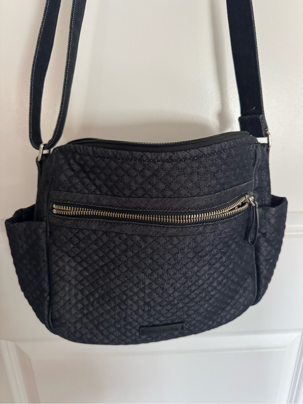 Vera Bradley Black Quilted Crossbody Bag